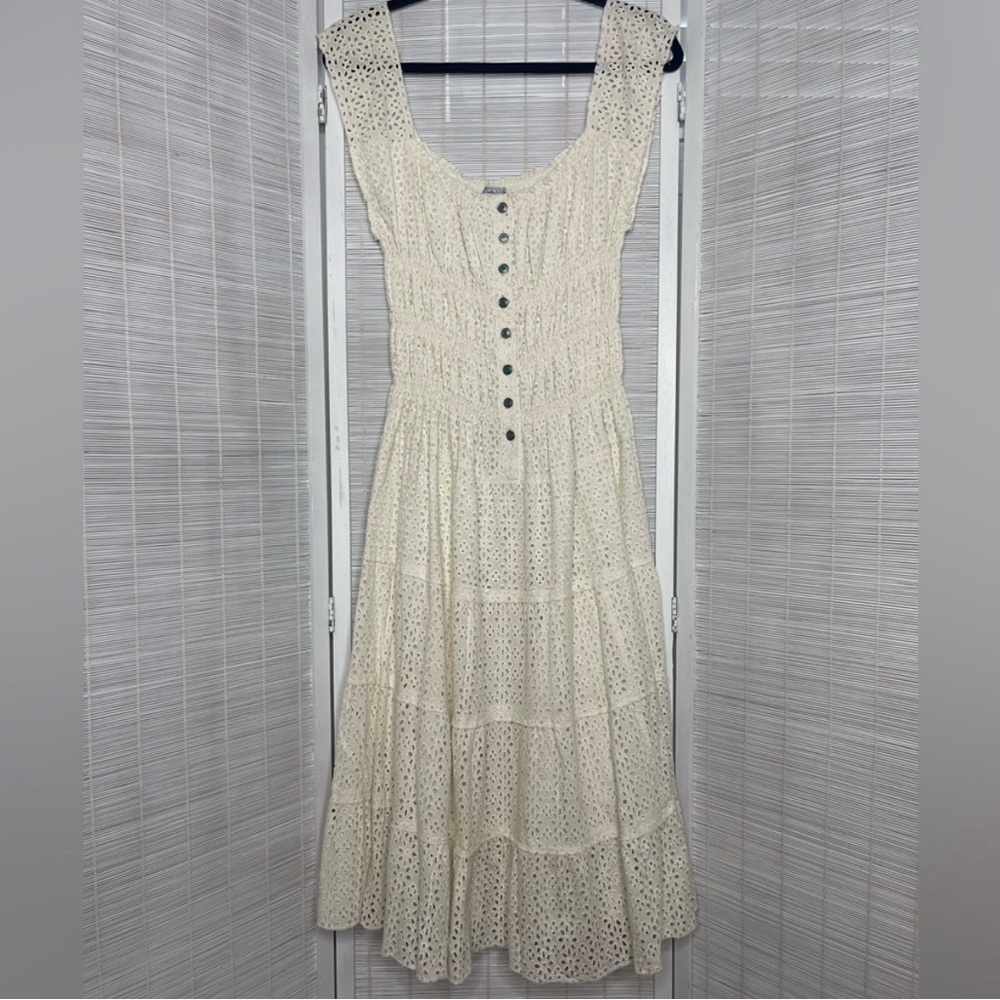 Tasha Polizzi Eyelet Dress